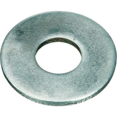 Flat Washer SAE Zinc Finish Low Carbon Steel #10    (500 per pack)