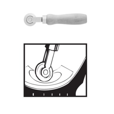 Tire Repair Tire Patch Application Tool Ball Bearing Roller Stitcher    (Sold Individually)