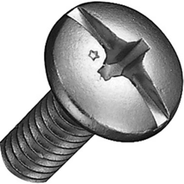 Wing Type Toggle Bolt Mushroom (Truss) Head #6-32 x 2    (25 per pack)