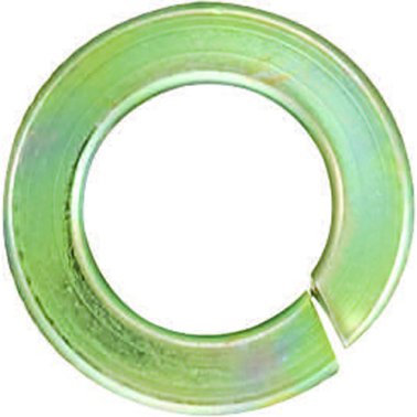 Lock Washer Alloy Steel Yellow Zinc Finish 1/2    (100 per pack)