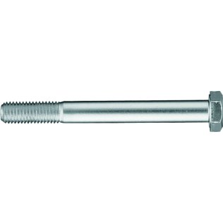Hex Cap Screw Class 8.8 DIN 933 Steel Zinc Finish M5-0.8 x 25 mm (50 per pack)