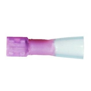 Female Quick Slide-1/4 Tab Width Fully-Insulated 22-18 AWG (25 per pack)