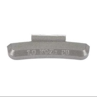 MCZ Series Coated Zinc Clip-on Wheel Weight - 0.75 oz. (25 per pack)