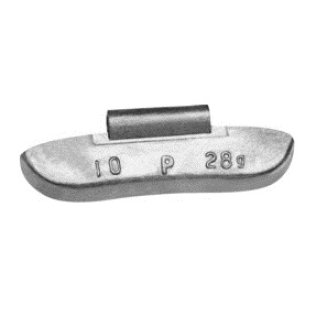 .50 Oz Uncoated P Wheel Weight (50 per pack)