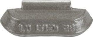 LT1Z Series Polymer-Coated Zinc Clip-on Wheel Weight - 1 oz. (25 per pack)