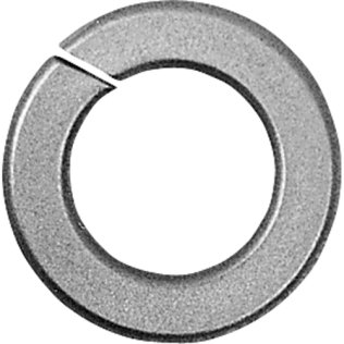 Lock Washer Alloy Steel Zinc Finish 3/8 (100 per pack)