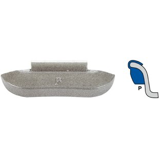 Perfect P Series Lead 0.5-ounce Wheel Weight - Uncoated