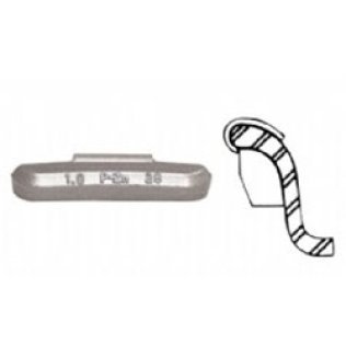 Perfect P Series Lead 3.25-ounce Wheel Weight - Uncoated