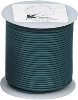 Cross Linked Primary Wire-16 AWG Green 100' Length (Sold Individually)