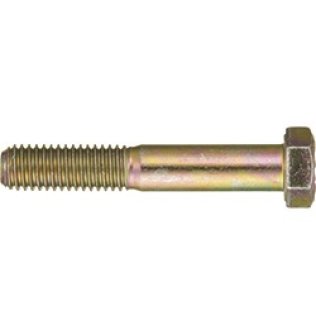 Hex Cap Screw, Grade 8, Alloy Steel, Yellow Zinc Finish, 3/8-16 x 3-1/4 " (50 per pack)