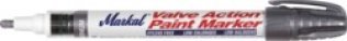 Markal - Valve Action Paint Marker - Silver (Single)