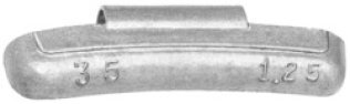 EN Series Polymer-Coated Lead Clip-on Wheel Weight - 30 g. (Pack of 25)