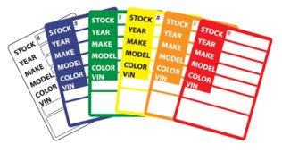 E-Z Stock Stickers (100 per pack)