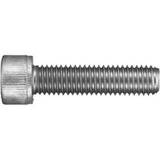 Socket Head Cap Screw, A2 Stainless Steel, Plain Finish, M3-0.5 x 12mm (Pack of 25)