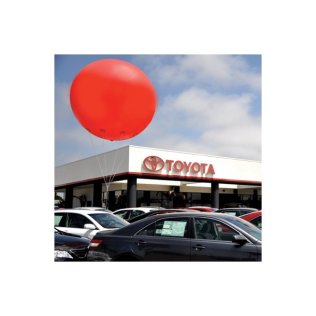 Giant 8' Round Balloons – Blue