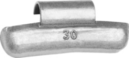 FN Series Polymer-Coated Lead Clip-on Wheel Weight - 55 g. (Pack of 25)