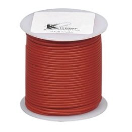 Cross Linked Primary Wire-14 AWG Red 100' Length (Sold Individually)