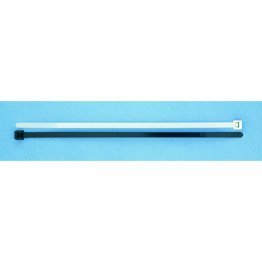 Cable Ties-Nylon 8 Length 0.18 Width Black 50 LBs Minimum Loop Tensile Strength 1-3/4 Bundle Diameter (100 per pack)