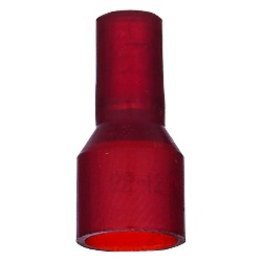 Closed End Connector 22-12 AWG Red 600 Volts Temperature Rating (302 (50 per pack)