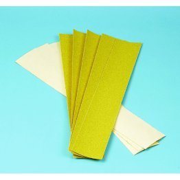 Pressure Sensitive Adhesive (PSA) Body File Sandpaper Sheet - 80 Grit (50 per pack)