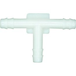 Kent Hose Connectors 3-Way Tee Universal Hose Connectors Tube x Tube x Tube 1/8x1/8 (50 per pack)