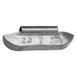 TN Series Polymer-Coated Lead Clip-on Wheel Weight - 2-1/2 oz. (25 per pack)