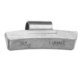 IAW Series Polymer-Coated Lead Clip-on Wheel Weight - 20 g. (25 per pack)