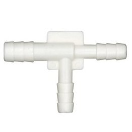 Kent Hose Connectors 3-Way Reducing Tee Universal Hose Connectors Tube x Tube x Tube 3/16x1/4 (50 per pack)