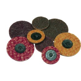 Abrasive Discs 3 Diameter Medium Grade Maroon (25 per pack)