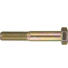 Hex Cap Screw, Grade 8, Alloy Steel, Yellow Zinc Finish, 3/8-16 x 3-1/4 " (50 per pack)