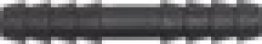 Hose and Tubing Connectors Vacuum Hose Connectors Tube x Tube 3/16x3/16 (10 per pack)