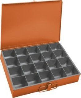 20 Compartment Drawer, 3" H x 18" W x 12" D (Pack of 1)