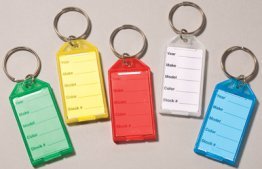 Snap Key Tag (100/box)