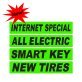 15" Chartreuse Adhesive Windshield Slogans